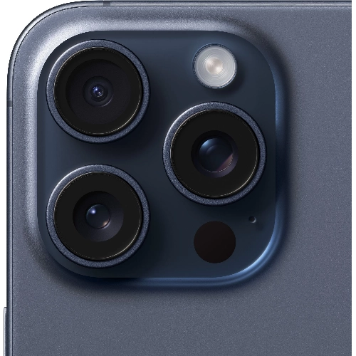 Смартфон Apple iPhone 15 Pro 128 ГБ, Dual: nano SIM + eSIM, синий титан